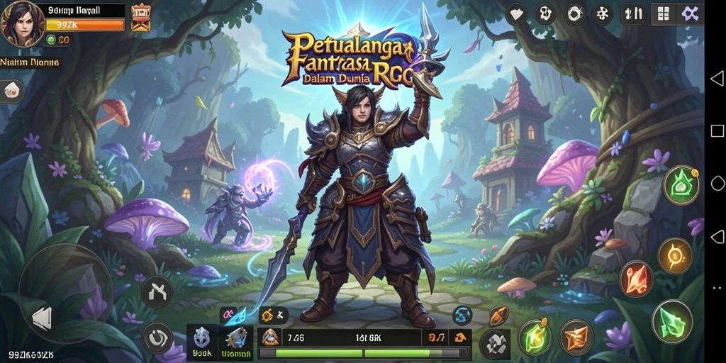 Tampilan gameplay 99ZK yang mengesankan dan penuh aksi.