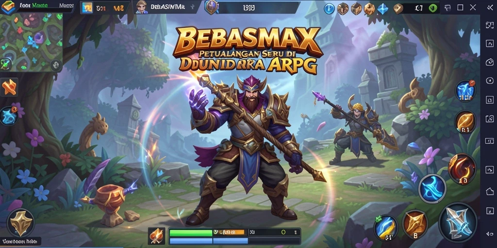 Gameplay seru BEBASMAX yang menawarkan aksi mendebarkan dan petualangan unik.