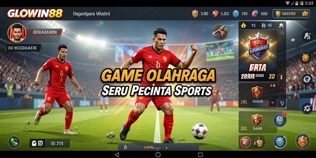 Tampilan gameplay GLOWIN88 yang realistis dan mendebarkan.