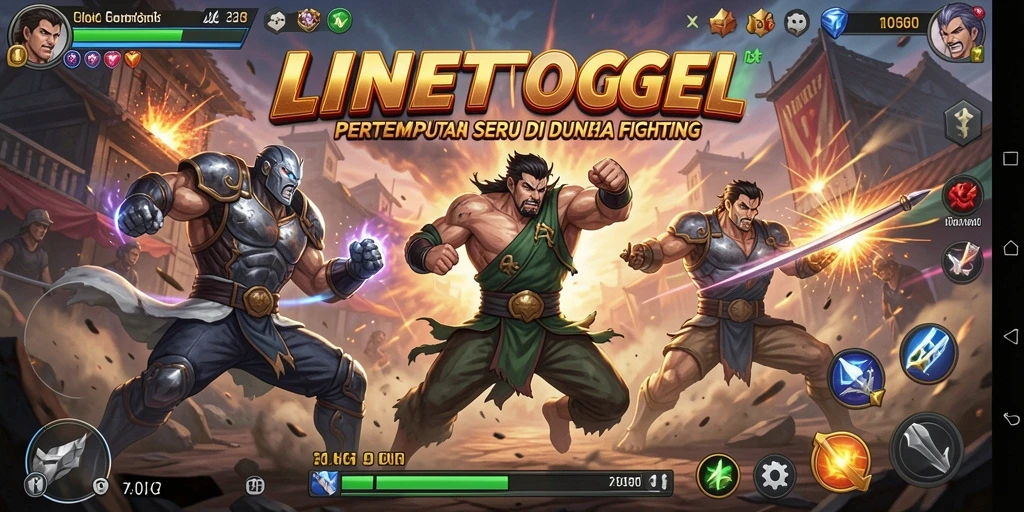 Tampilkan aksi bertarung yang intens di LINETOGEL.