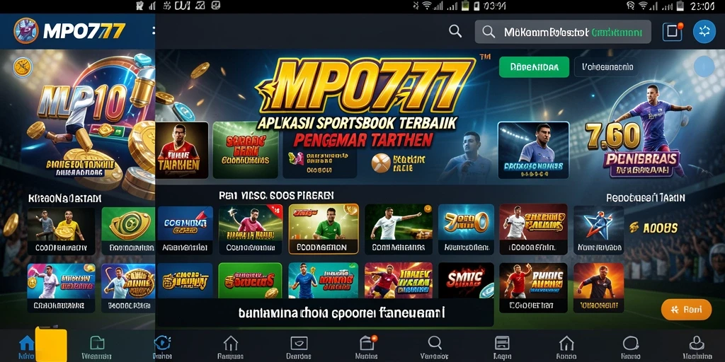 Tampilan gameplay taruhan olahraga yang menarik di MPO777.