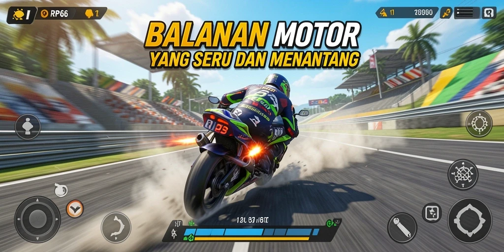 Screenshot gameplay RP66 yang menarik dan mendebarkan.